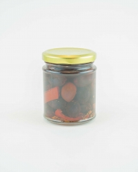 Kalamata pitted olives with peppers